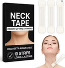 LiftNeck - Adesivo para rugas e flacidez pescoço