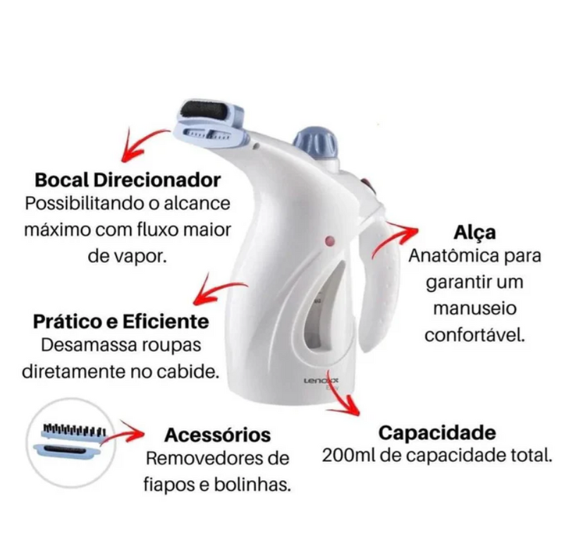 Passadeira a Vapor Vertical - Diga adeus ao ferro tradicional