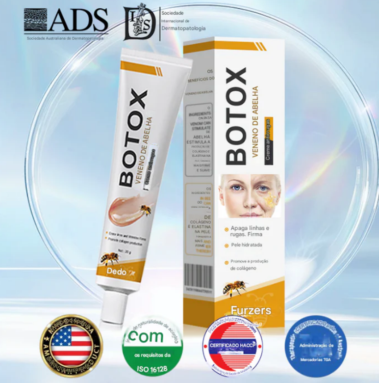 Creme removedor de rugas Botox Bee Venom - 🐝 Promoção relâmpago: só hoje!