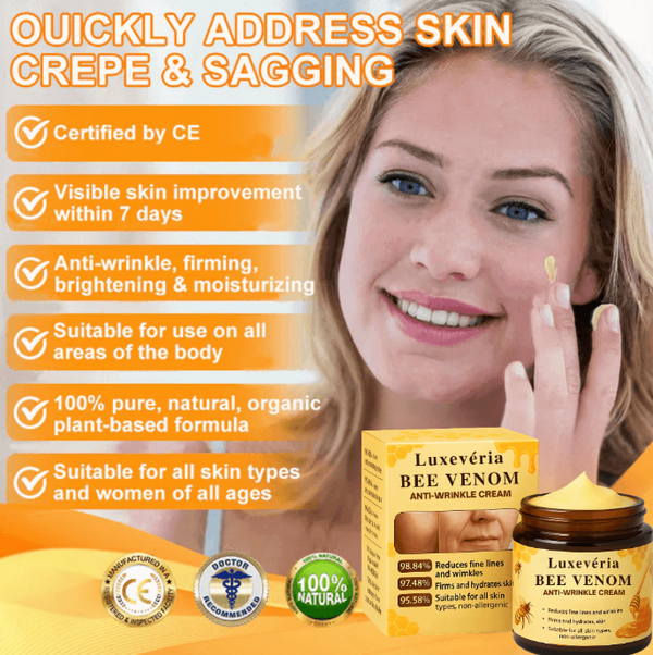 Creme Firmador e Antirrugas Bee Venom