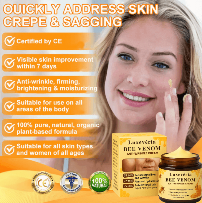 Creme Firmador e Antirrugas Bee Venom