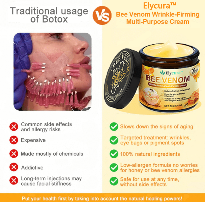 Creme Firmador e Antirrugas Bee Venom
