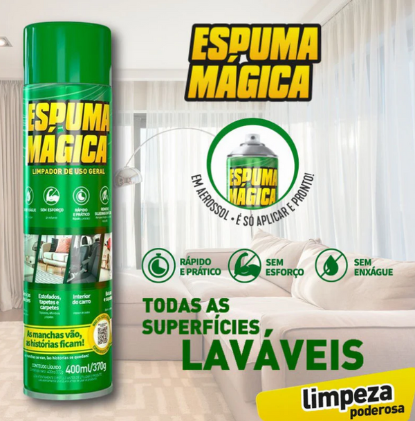 Espuma Mágica Limpeza Extrema
