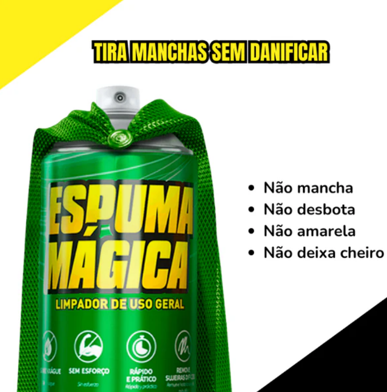 Espuma Mágica Limpeza Extrema