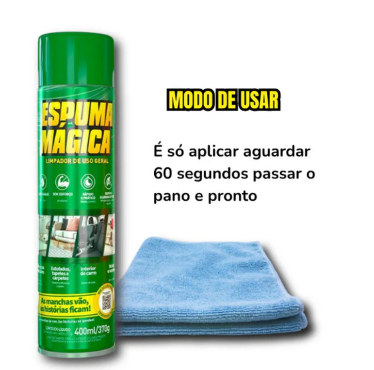 Espuma Mágica Limpeza Extrema