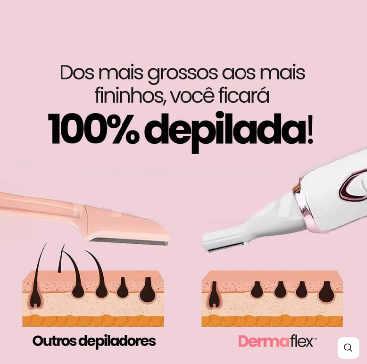 Depilador Elétrico DermaFlex 4 em 1 [Edição Limitada]