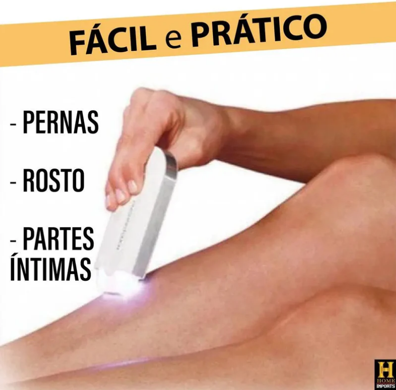 Depilador Indolor 2 em 1 - LaserFlex™