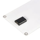 Painel solar 20W portátil com entrada USB a prova d'agua